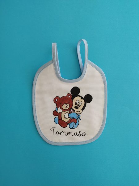 Bavettina Topolino orsacchiotto