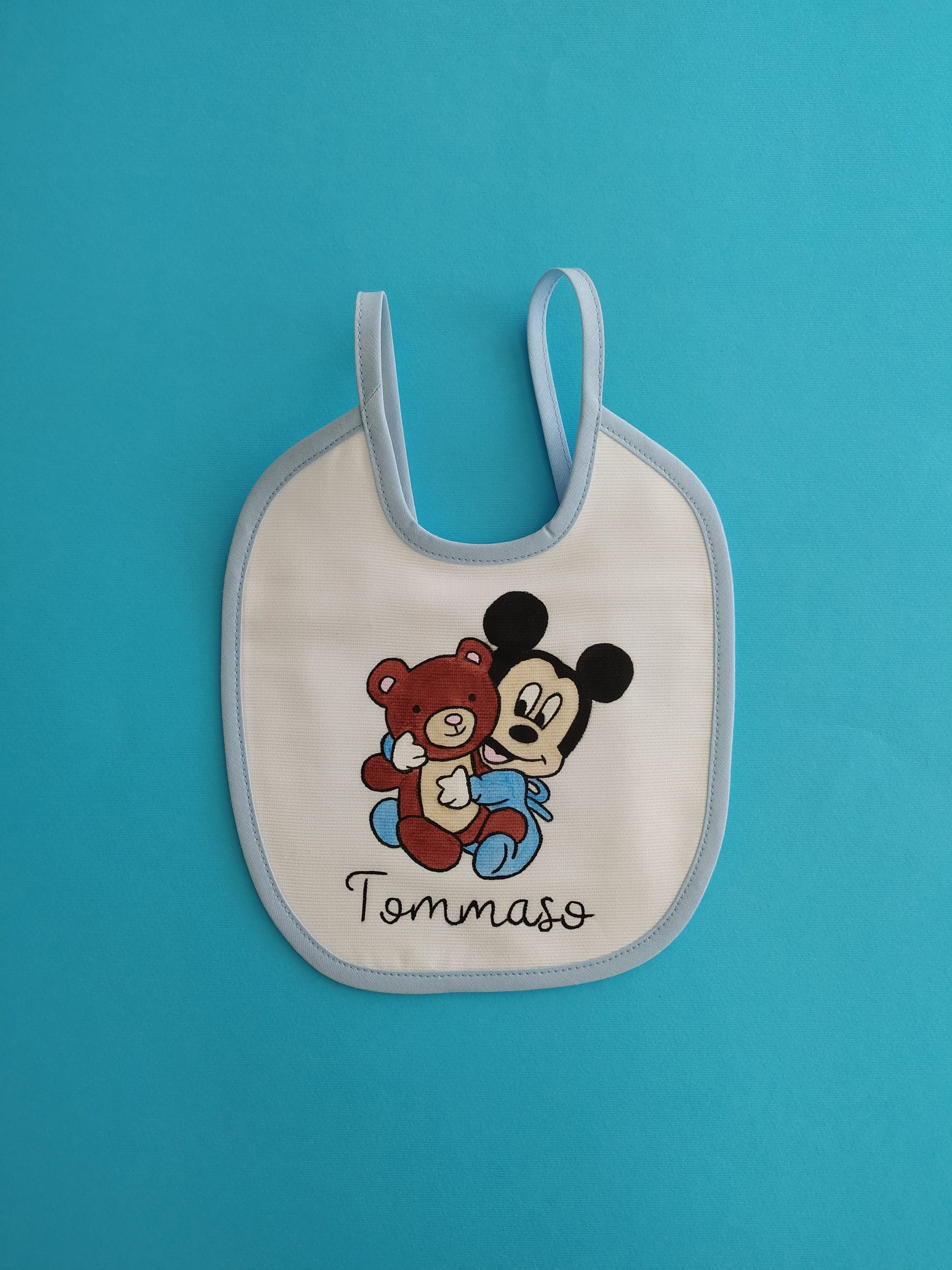 Bavettina Topolino orsacchiotto