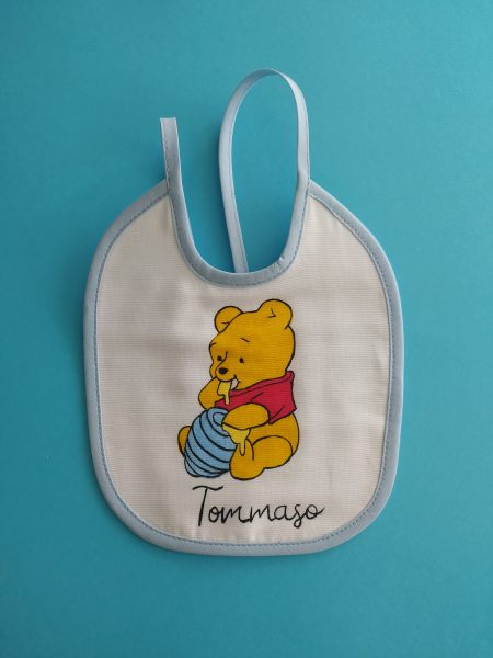 Bavettina Winnie the pooh mangia
