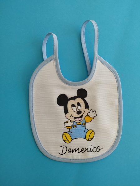 Bavettina Topolino braccia aperte