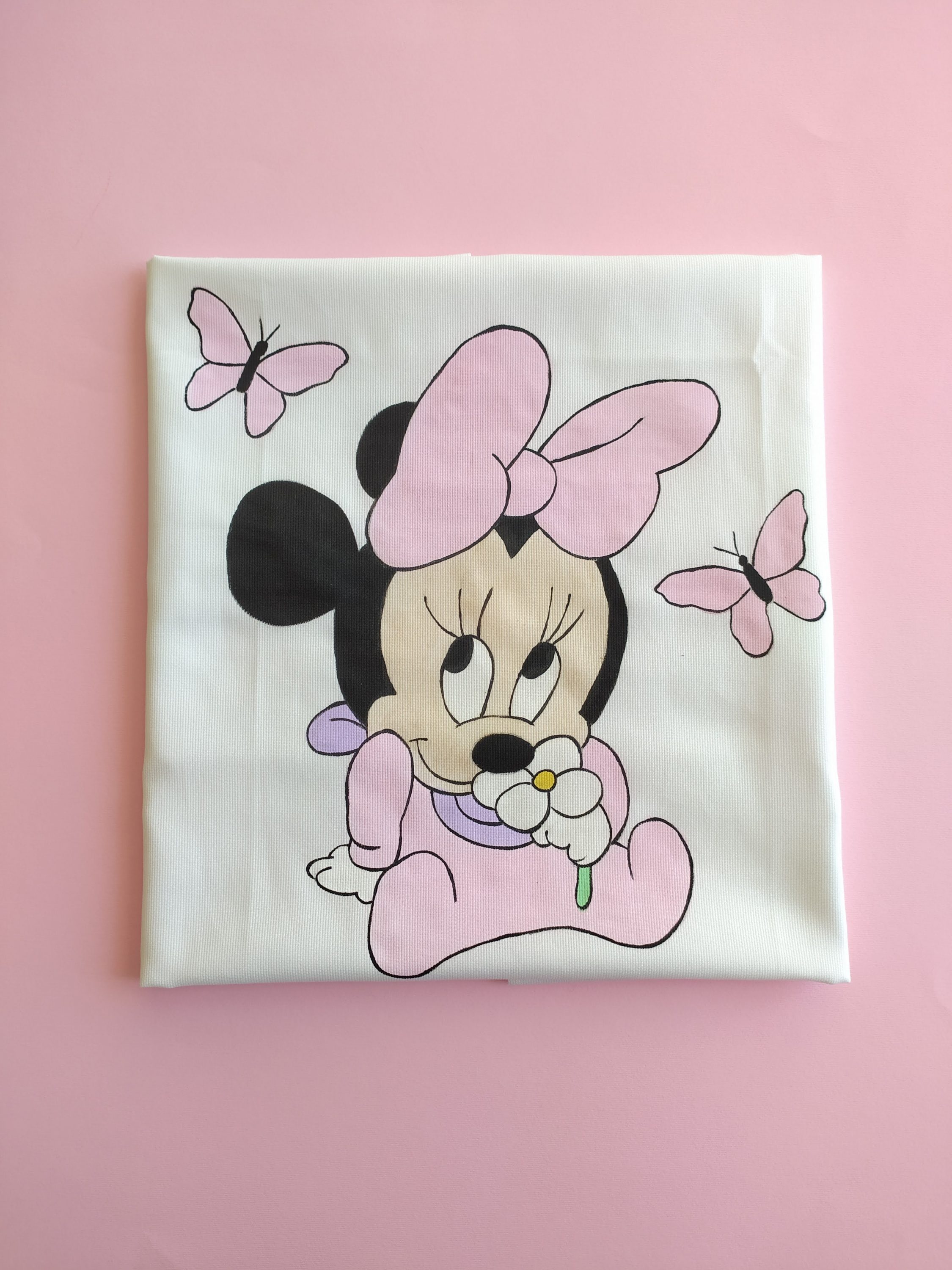 Copertina carrozzina Minnie farfalle 2