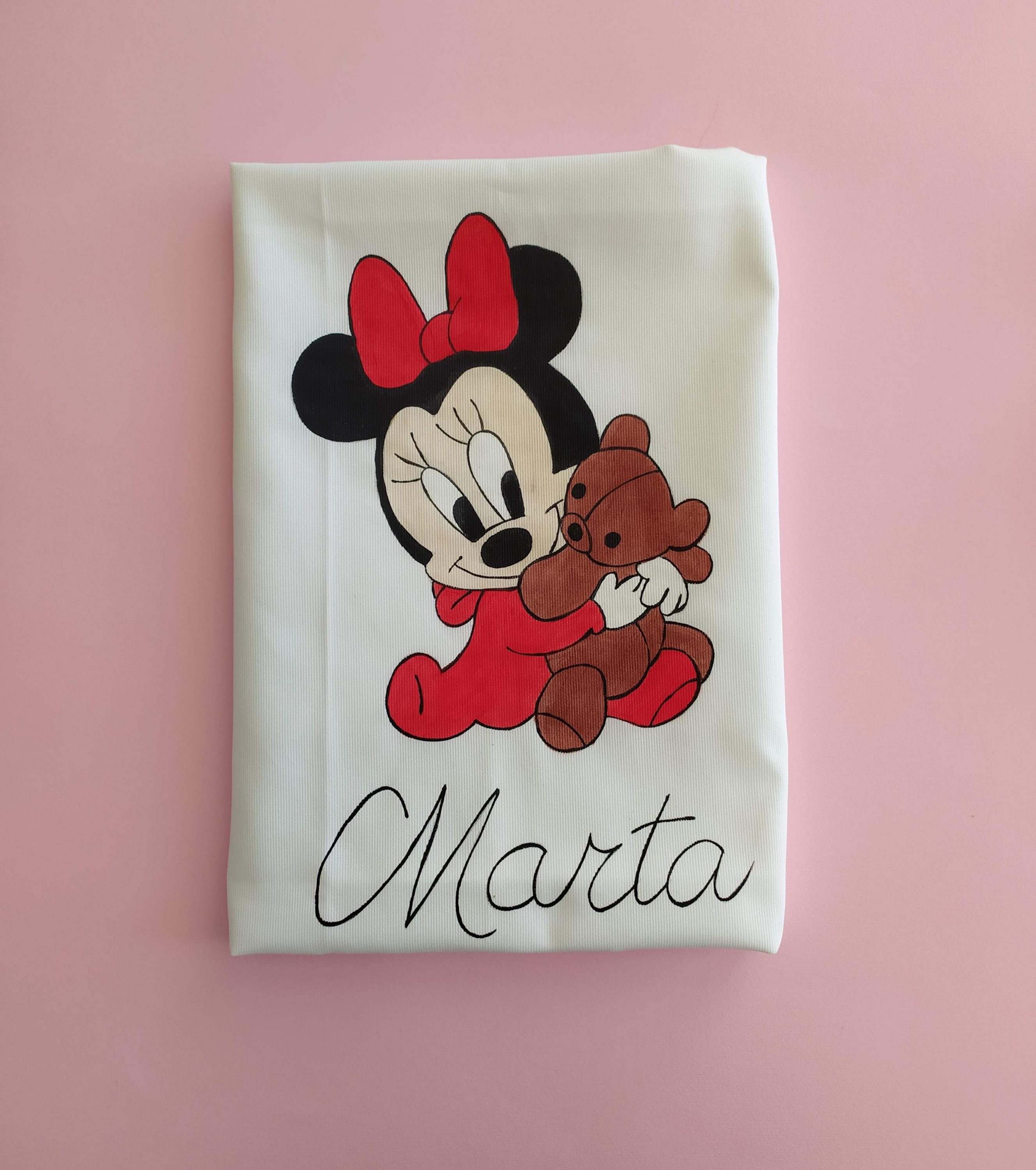 Copertina minnie orsacchiotto