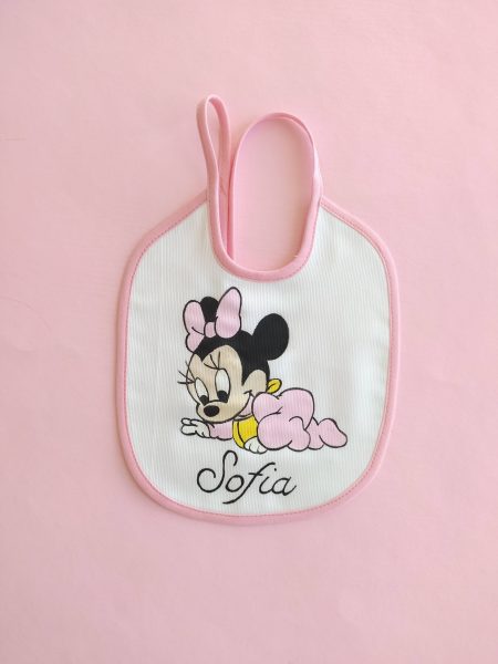 Bavettina Minnie a gattoni
