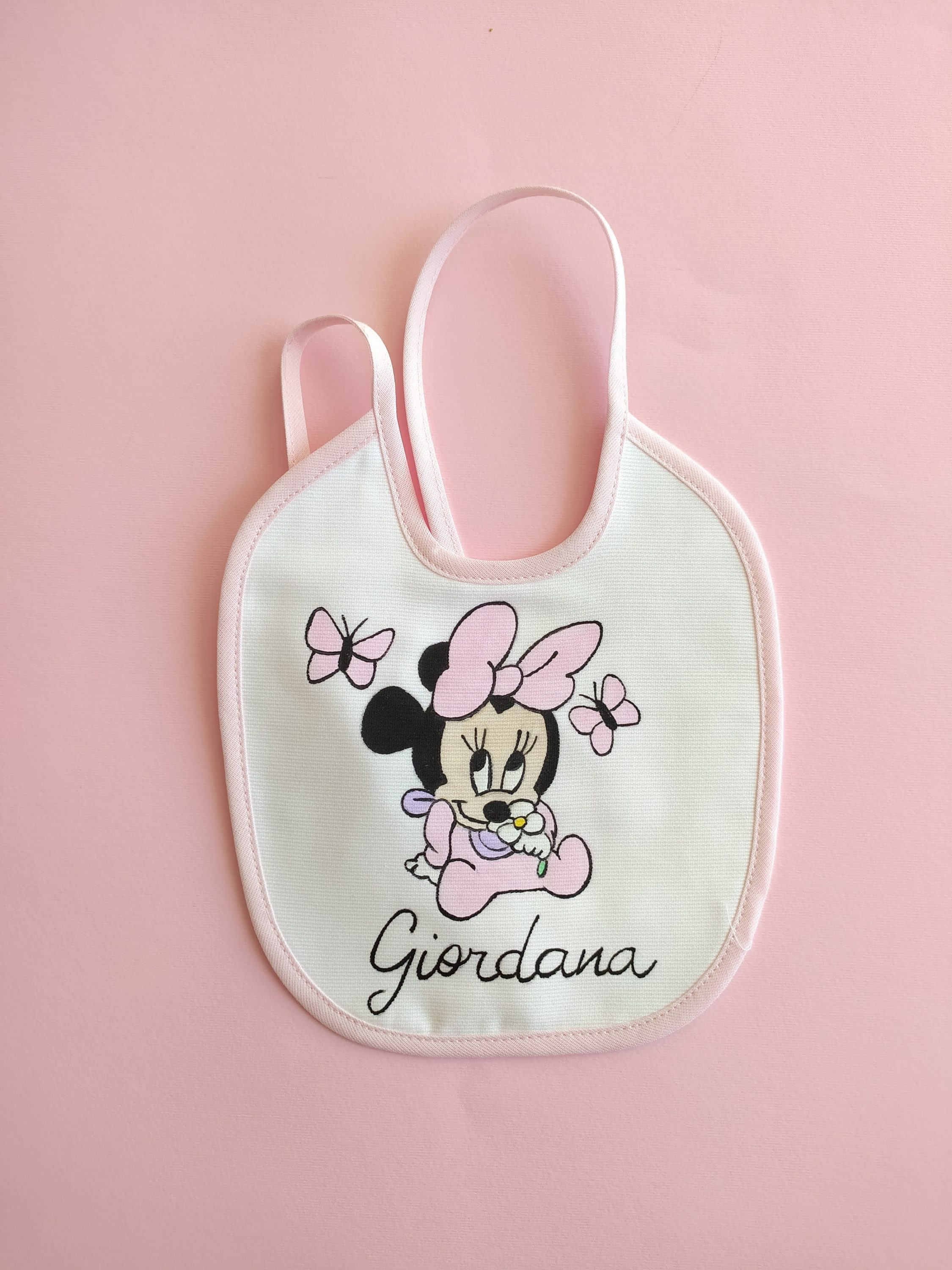 Bavettina Minnie farfalle