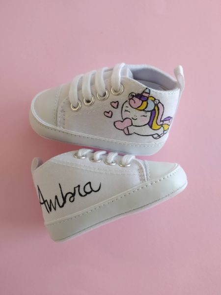 Scarpette Unicorno cuore