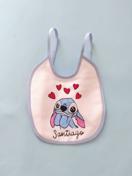 Bavettina Stitch cuori