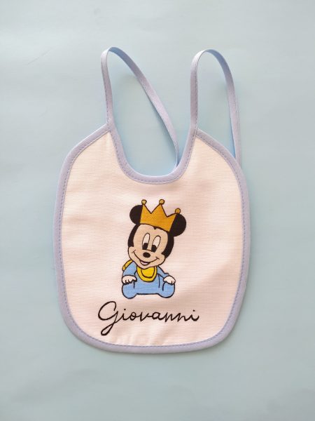 Bavettina Topolino corona