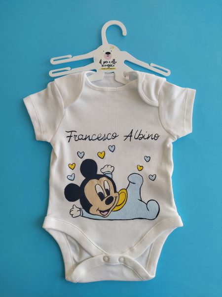 Body Topolino cuori