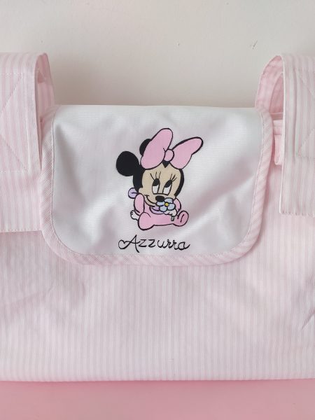 Borsa passeggino Minnie fiore