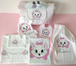 Completo carrozzina Minou fiocco