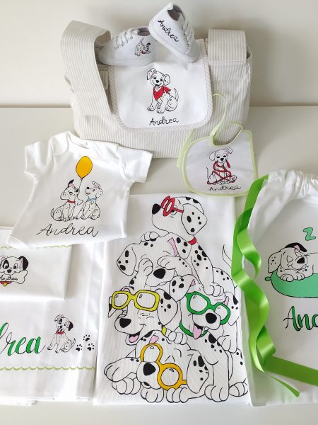 Completo nascita neonato Dalmata carica 101