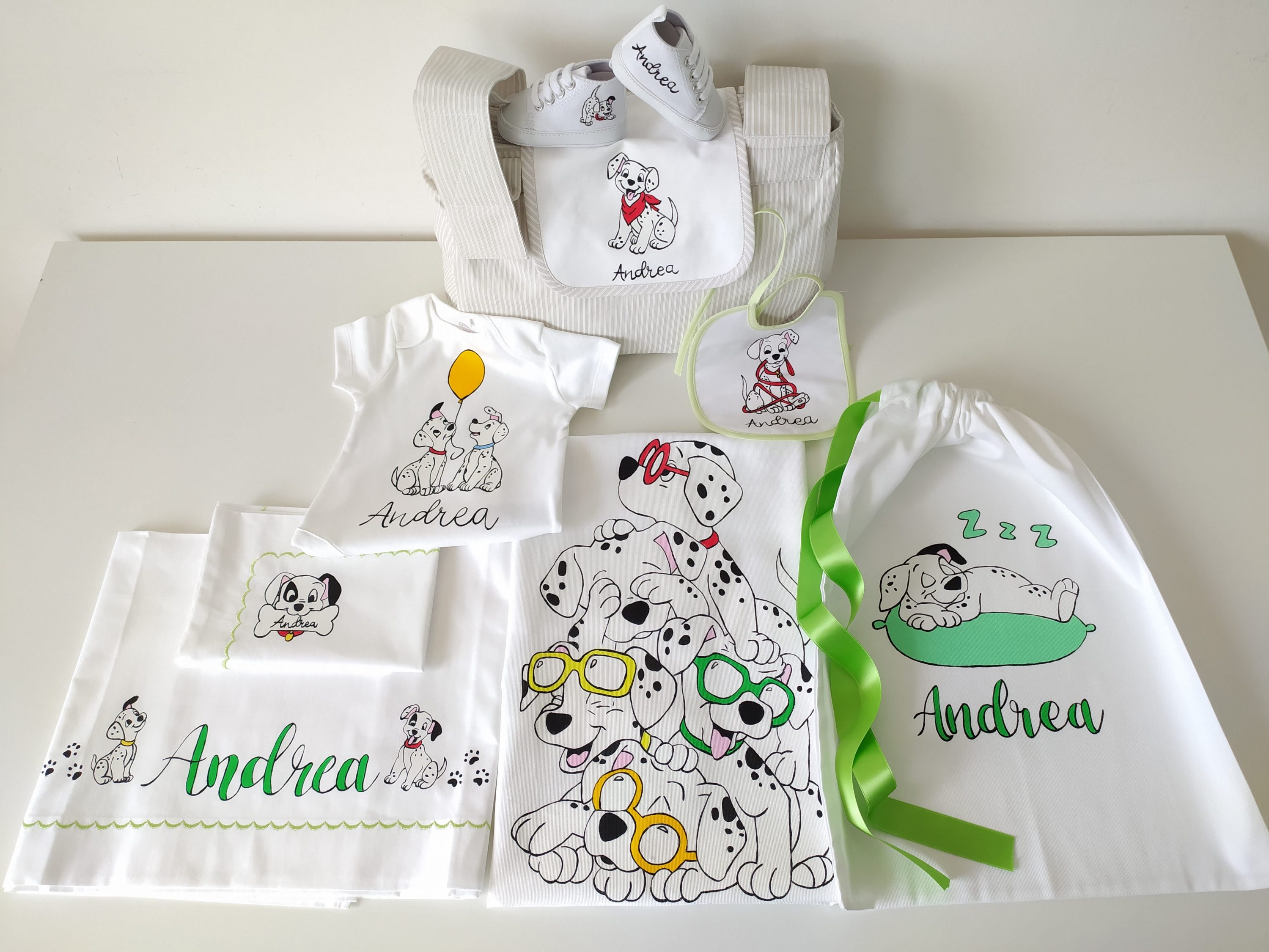 Completo nascita neonato Dalmata carica 101