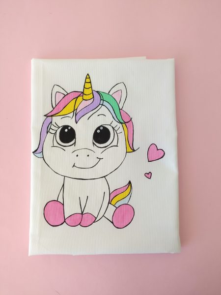 Copertina Unicorno cuori