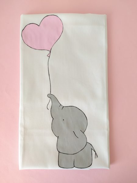 Copertina passeggino Elefantino palloncino