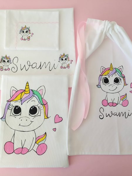 Corredino passeggino Unicorno Cuori