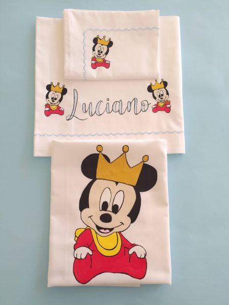 Corredino prima nascita Topolino corona