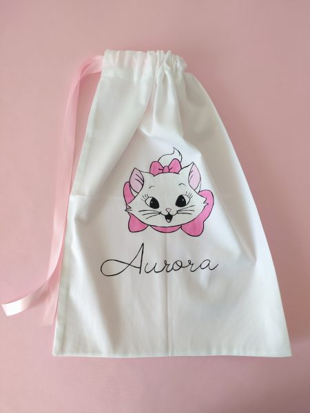Sacchettina porta biancheria Minou fiocco