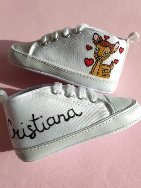 Scarpette Bambi cuori