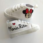 Scarpette Minnie fiocco rosso