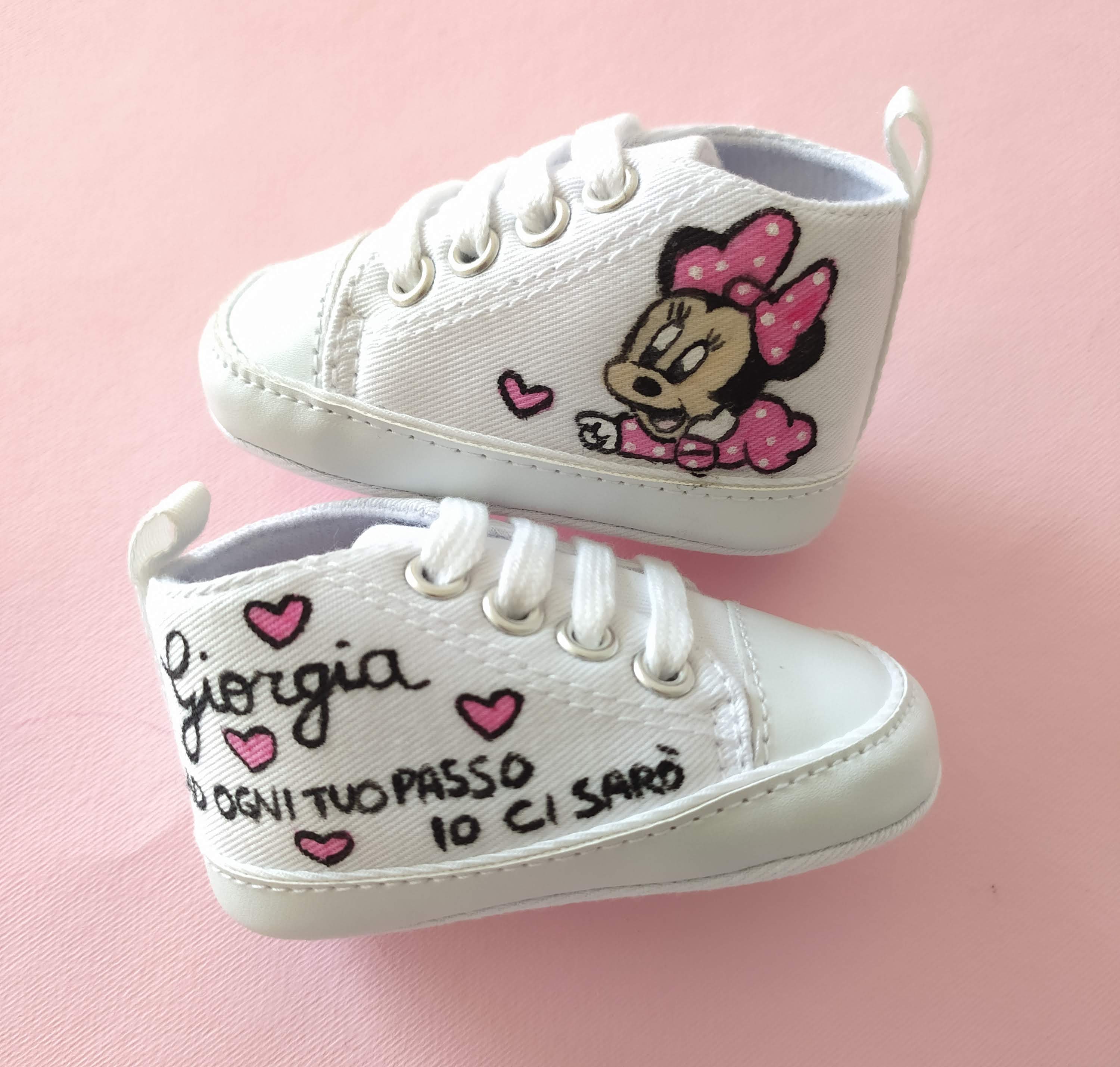 Scarpette Minnie pois