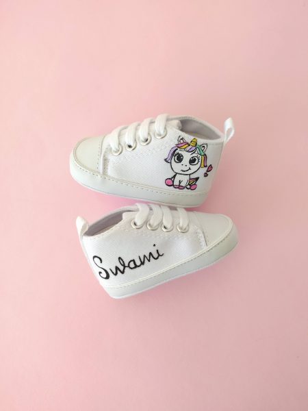 Scarpette Unicorno Cuori
