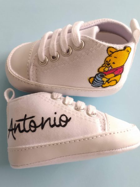 Scarpette Winnie the pooh miele