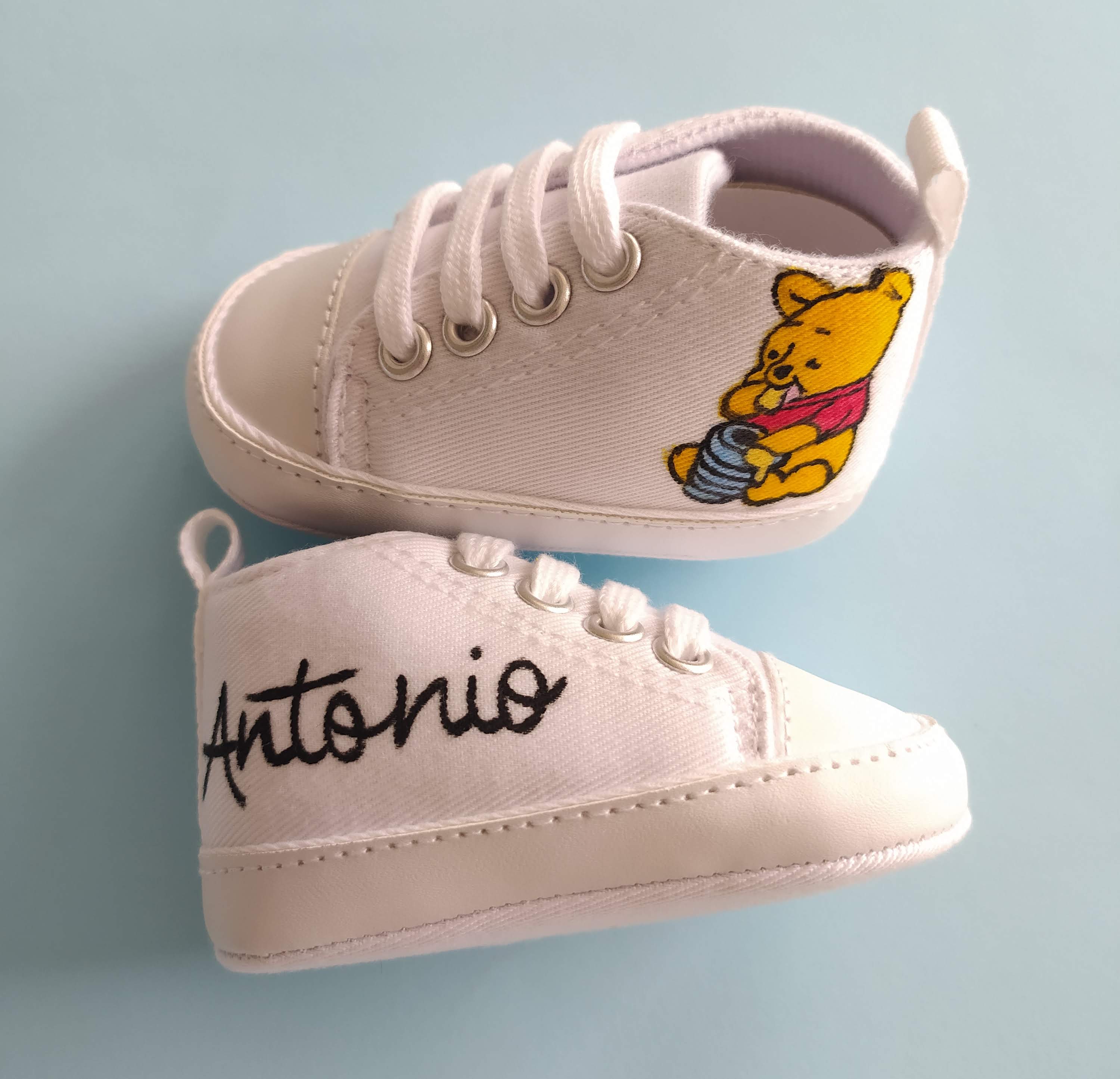 Scarpette Winnie the pooh miele