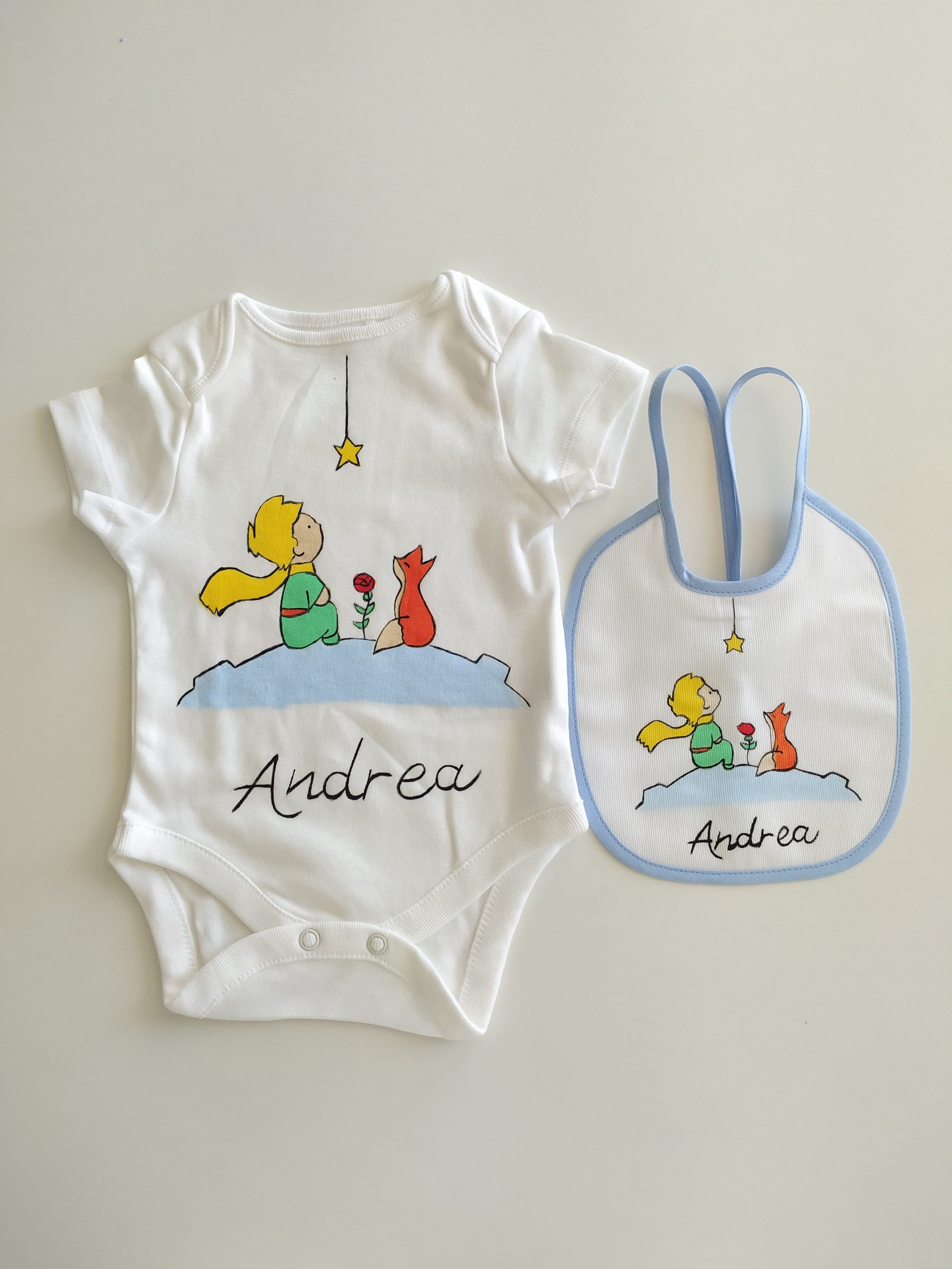 Set abbigliamento neonato Piccolo Principe stella