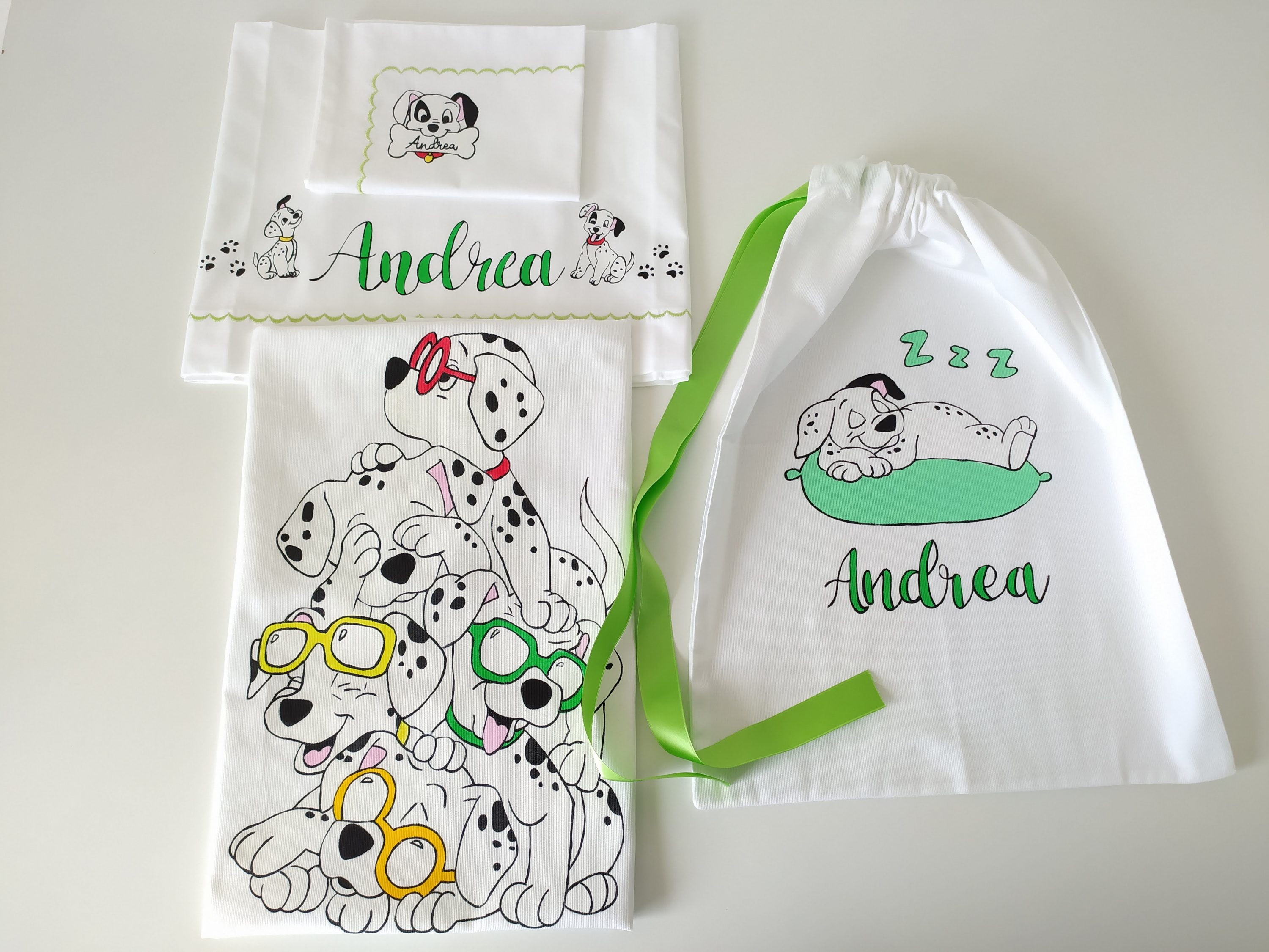 Set passeggino Dalmata carica 101
