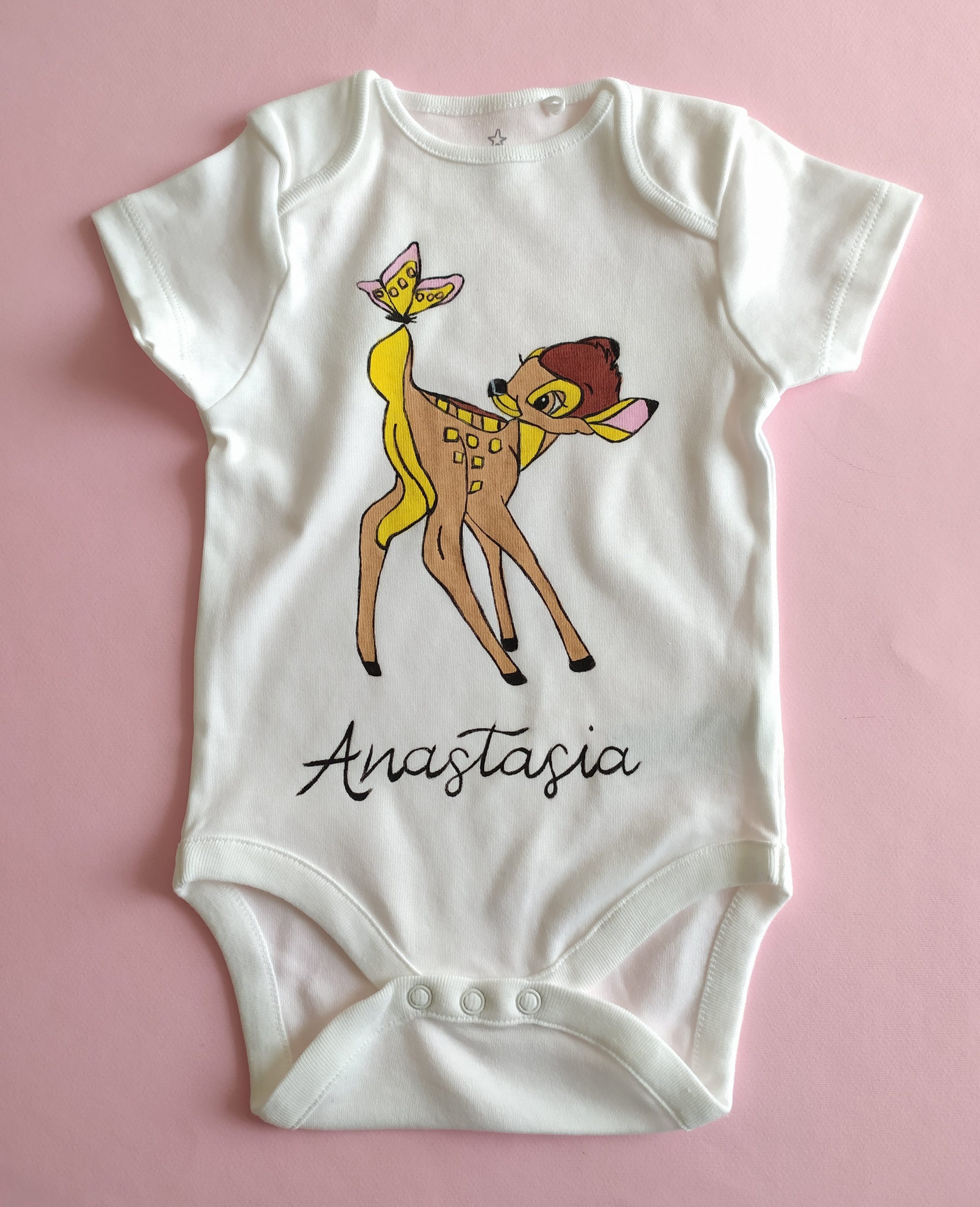 Body Bambi farfalla