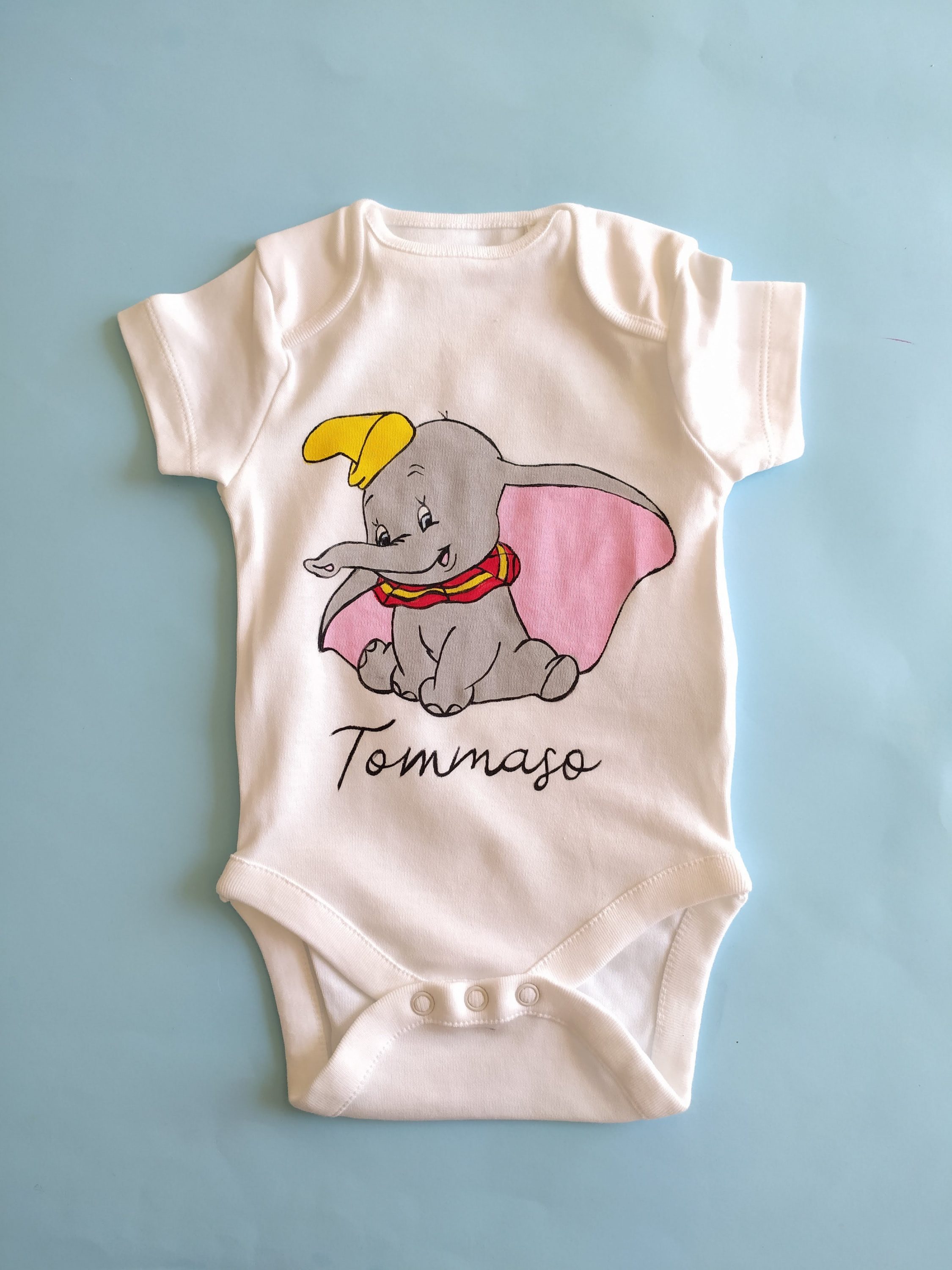 Body Dumbo cappellino giallo