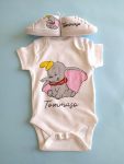 Set body e scarpette Dumbo cappellino giallo