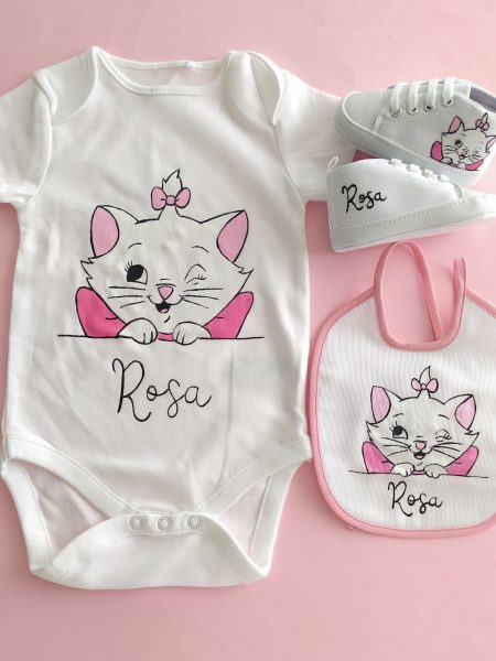 Trio coordinato abbigliamento Minou occhiolino