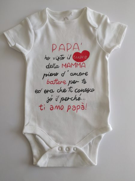 Body frase ti amo papà